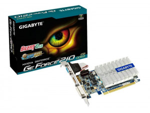 Видео карта Gigabyte GeForce GT 210 1GB DDR3 PCI-E